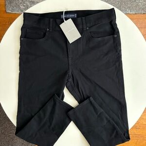 Everlane Uniform Men’s Skinny 4 Way Stretch Organic Cotton Jean Black 33x28 New